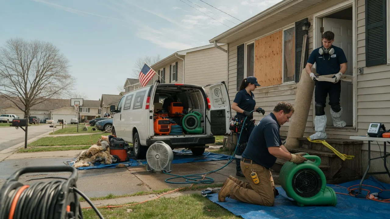 Water Damage Restoration in Ringle, WI near me
